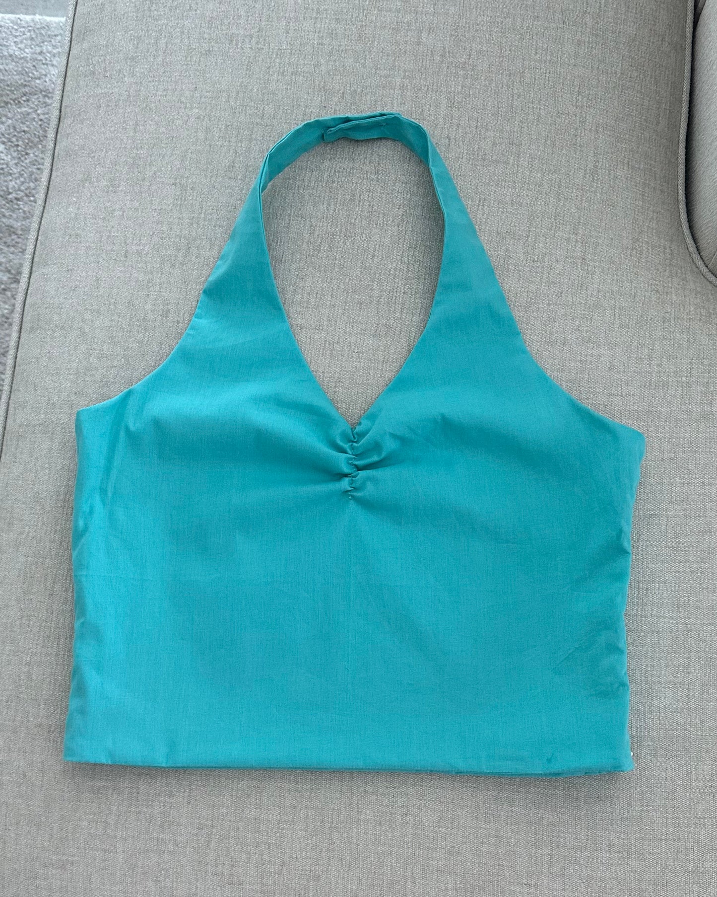 linen halter top