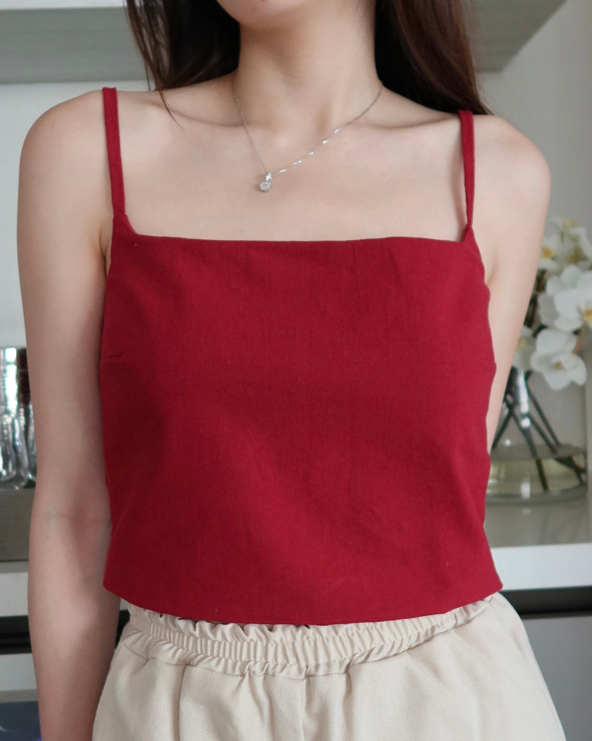 Linen Cami Top